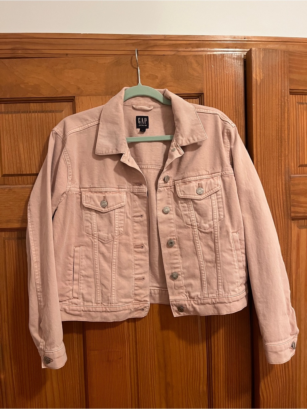 GAP Pink Denim Jacket